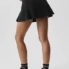Jupe de tennis Alo Softsculpt Topspin – Noire