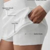 Jupe de tennis Alosoft Affection – Blanc