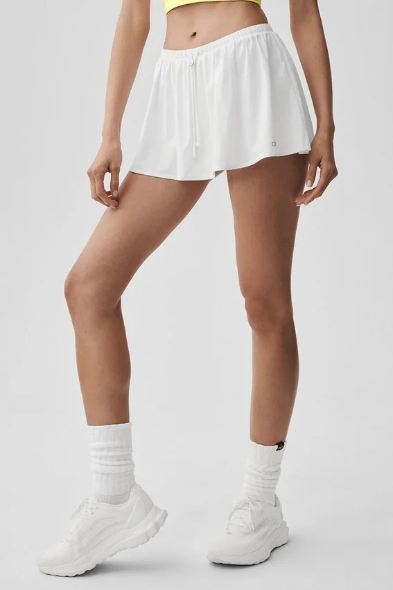 Jupe de tennis Breezy - Blanche