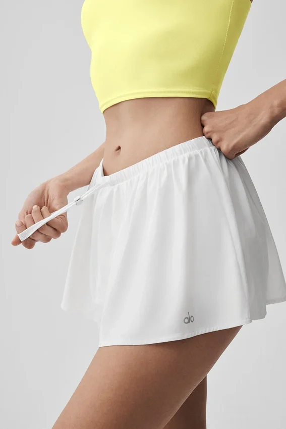 Jupe de tennis Breezy - Blanche