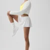 Jupe de tennis Breezy - Blanche