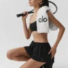 Jupe de tennis Breezy - Noir