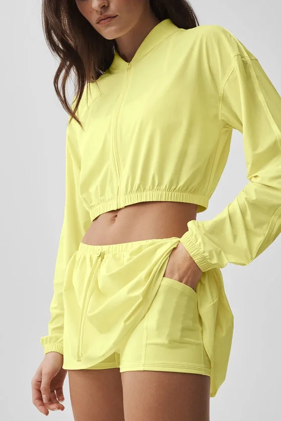Jupe de tennis Breezy - Sunshine