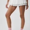 Jupe de tennis Double or Nothing - Blanc