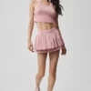 Jupe de tennis Double or Nothing - Rose vintage