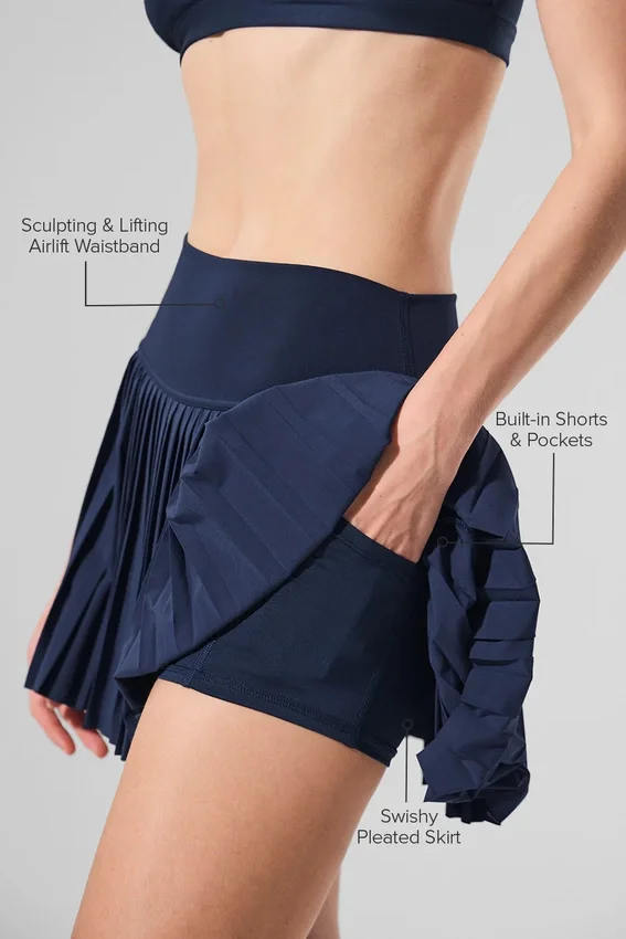 Jupe de tennis Grand Slam - Bleu marine