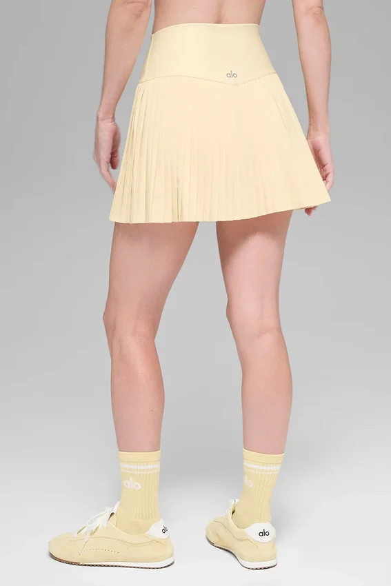 Jupe de tennis Grand Slam - Jaune Candlelight