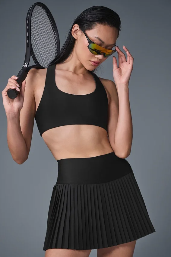 Jupe de tennis Grand Slam - Noir