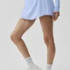 Jupe de tennis Match Point - Bleu Provence clair
