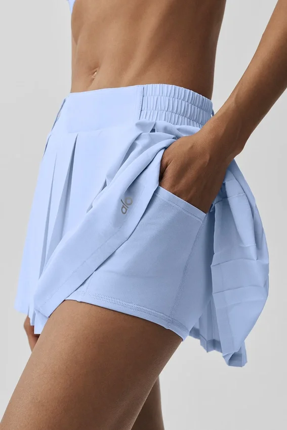 Jupe de tennis Rally – Bleu Provence clair