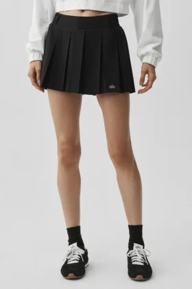 Jupe de tennis Rally - Noir
