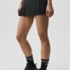 Jupe de tennis taille basse « Amp It up » – Noir