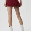Jupe de tennis taille basse « Amp It up » – Rouge « Summer Romance »