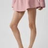 Jupe micro taille basse « Fan Favorite » - Rose vintage