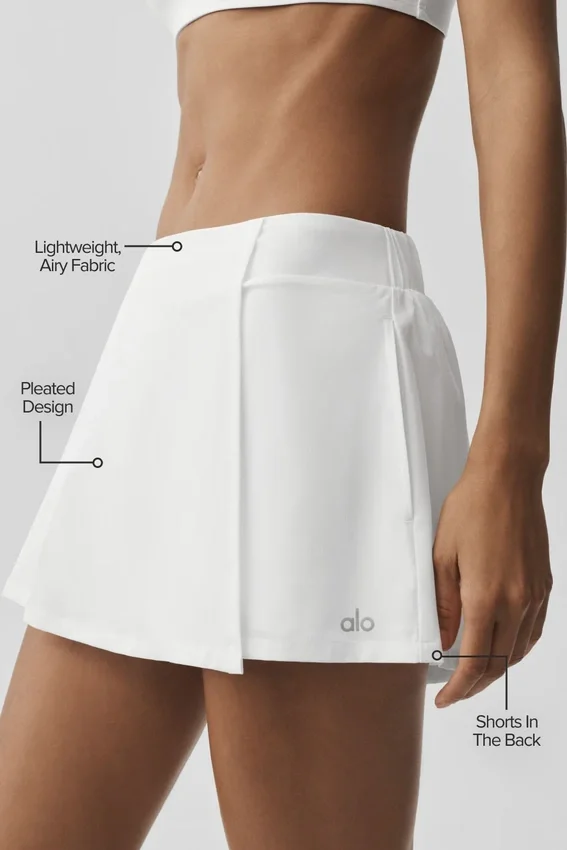 Jupe-short Unmatched – Blanc