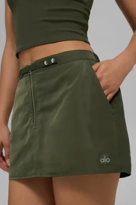 Jupe Work It – Vert olive