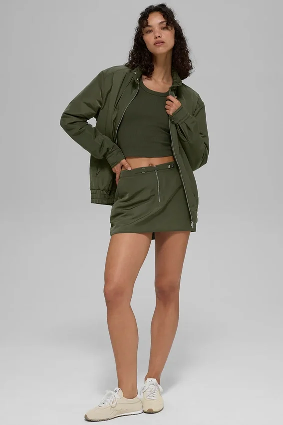 Jupe Work It – Vert olive