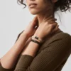 Élastiques cheveux anti-nœuds (lot de 6) - Beige/Espresso
