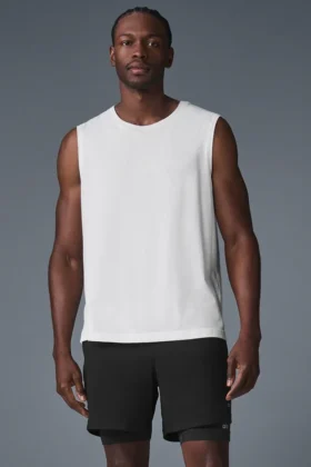 Le débardeur Triumph Muscle – Blanc