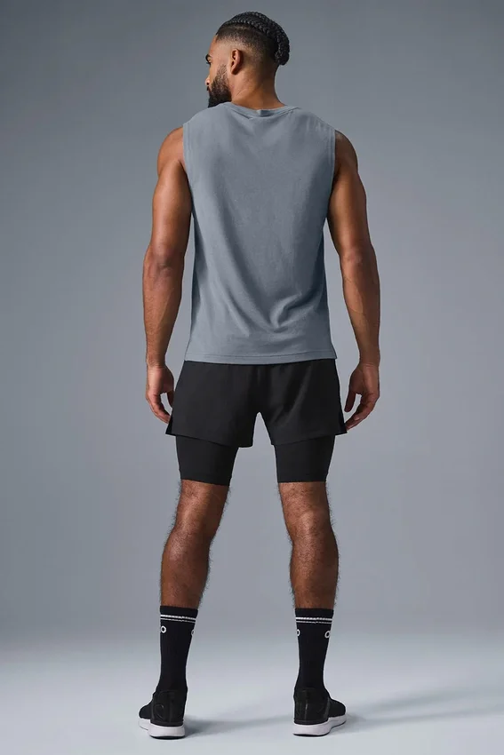 Le débardeur Triumph Muscle – Gris acier