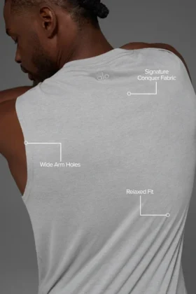 Le débardeur Triumph Muscle – Gris chiné athlétique