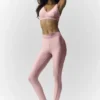 Legging 7/8 Mirage de la gamme Airlift – Rose champagne