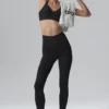 Legging « Airlift Strength » à taille très haute et longueur 7/8 - Noir
