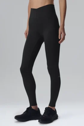 Legging « Airlift Strength » à taille très haute et longueur 7/8 – Noir
