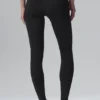 Legging « Airlift Strength » à taille très haute et longueur 7/8 - Noir
