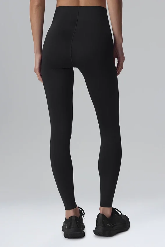 Legging « Airlift Strength » à taille très haute et longueur 7/8 - Noir