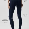 Legging Alo Softsculpt 7/8 Define - Bleu marine