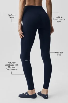 Legging Alo Softsculpt 7/8 Define – Bleu marine