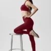 Legging Alo Softsculpt 7/8 Define - Rouge Summer Romance