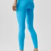 Legging Alo Softsculpt High-Waist 7/8 Superset - Bleu azur