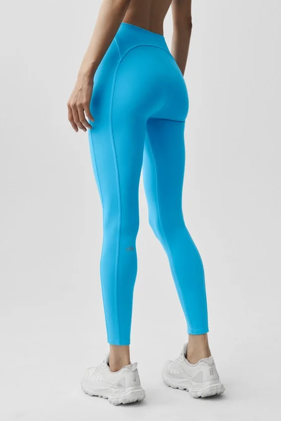Legging Alo Softsculpt High-Waist 7/8 Superset - Bleu azur