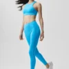 Legging Alo Softsculpt High-Waist 7/8 Superset - Bleu azur