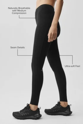 Legging Alo Softsculpt High-Waist 7/8 Superset – Noir