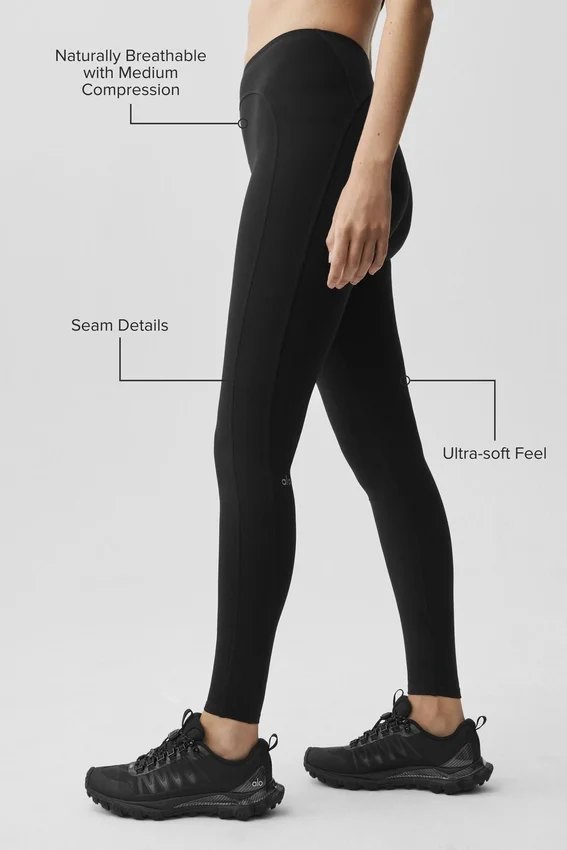 Legging Alo Softsculpt High-Waist 7/8 Superset - Noir