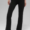 Legging Alo Softsculpt High-Waist 7/8 évasé - Noir