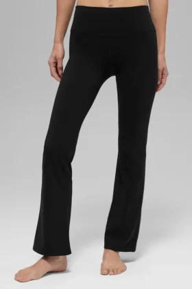 Legging Alo Softsculpt High-Waist 7/8 évasé - Noir