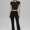 Legging Alo Softsculpt High-Waist 7/8 évasé - Noir