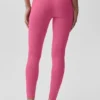Legging Alo Softsculpt High-Waist « Amp It up » - Rose paradisiaque
