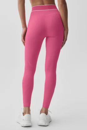 Legging Alo Softsculpt High-Waist « Amp It up » – Rose paradisiaque