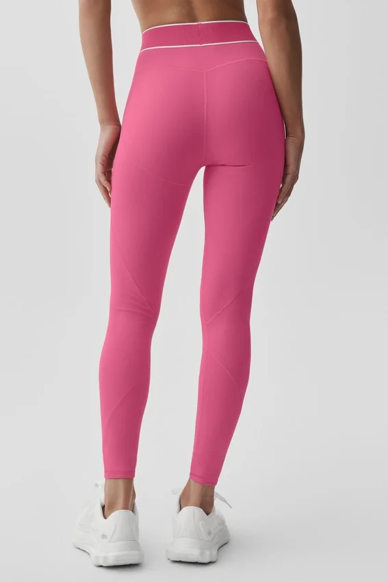 Legging Alo Softsculpt High-Waist « Amp It up » - Rose paradisiaque