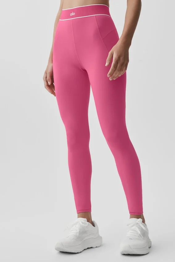 Legging Alo Softsculpt High-Waist « Amp It up » - Rose paradisiaque