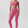 Legging Alo Softsculpt High-Waist « Amp It up » - Rose paradisiaque