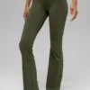 Legging Alo Softsculpt High-Waist à coupe évasée – Vert olive