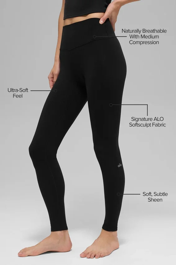 Legging Alo Softsculpt High-Waist - Noir