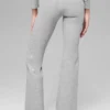 Legging Alosoft Intuition High-Waist évasé - Gris chiné athlétique