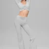 Legging Alosoft Intuition High-Waist évasé - Gris chiné athlétique